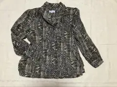豹柄　上着　レオパード柄 長袖　オールシーズン　薄手