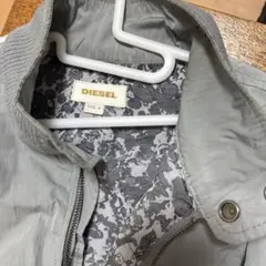 DIESEL グレー ナイロンジャケット L