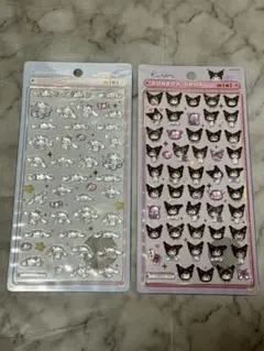 【正規品】ボンボンドロップシール サンリオ ミニ クロミ シナモロール