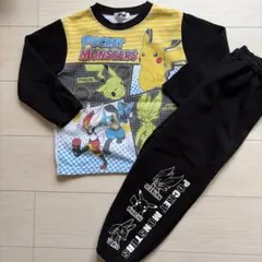 ポケモン　長袖パジャマ　裏起毛　120