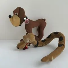 希少【それいゆ】赤いダックスフントぬいぐるみ昭和レトロ - メルカリ