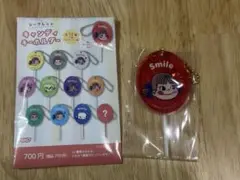 不二家 ペコちゃん シークレットキャンディーキーホルダー レッド