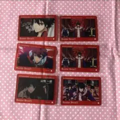 ヒプノシスマイク ヒプマイ ヒプムビ クリアカード クリカ ブクロ 6枚セット