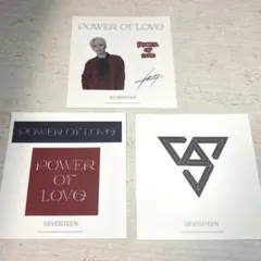 SEVENTEEN ジョンハン シール POWEROFLOVEのサムネイル