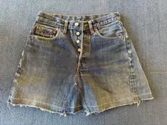 Levi's 501 デニム スカートカットオフ