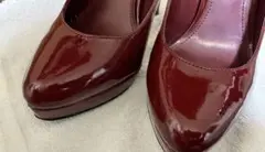ALDO パンプス　ボルドー　サイズ36 usedのサムネイル