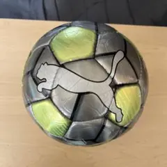 PUMA サッカーボール JFA承認 グレー・イエロー