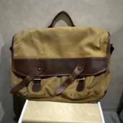 J.Crew ショルダーバッグ / キャンバス×レザー