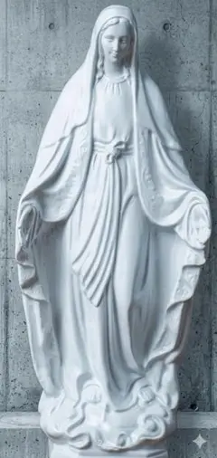 信者さん向け本物のマリアさま　マリア像　マリア様　20cm　木彫り　イタリア製 信者さん向け本物のマリアさま マリア像 マリア様 20cm 木彫り