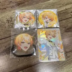 アンプタックカラーズ 3周年 あっきぃさん 缶バッジ カード ヘアゴム