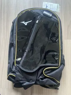 Mizuno リュック 黒/黄色 仕切り付き - メルカリ