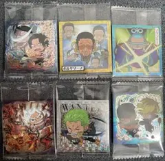 ワンピース　ウエハース　シール エース　フランキー　サンジ　ゾロ ルフィ