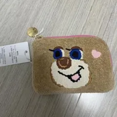 最終値下げ ドアップテディガールポーチ オールドテディガール刺繍ハンカチ 最終値下げ ドアップテディガールポーチ オールドテディガール刺繍