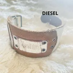 DIESEL ディーゼルレザーバングル リストバンドのサムネイル