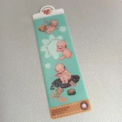 【レア・レトロ】ローズオニール キューピー クリアしおり 定規 ブックマーク