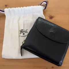 IL BISONTE ブラック 二つ折り財布