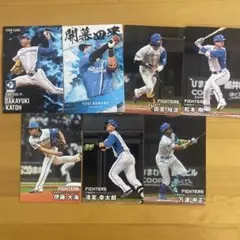 プロ野球チップス2025 第2弾 北海道日本ハムファイターズ 7枚セット