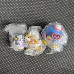 はぴだんぶい キラキラも〜っと おうえんフィギュア 3体