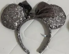 ディズニー　ミニー　スパンコールカチューシャ