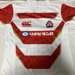 カンタベリー ラグビーウェア 白赤