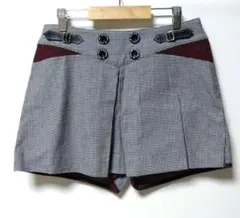 【美品】ZOY レディース ゴルフ スカパン 上品 千鳥格子 サイズ38(M)のサムネイル