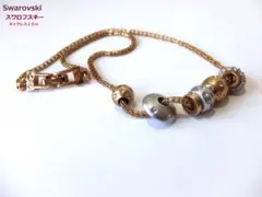 Swarovski/スワロフスキー☆ネックレス・クリスタルダイヤ＆ゴールド