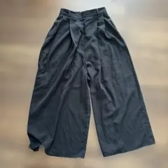 GU ワイドパンツ ブラック サイズS