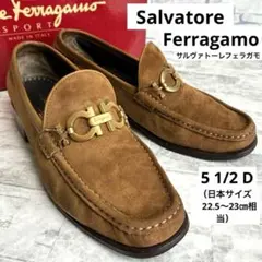 SalvatoreFerragamo ビットローファー　スエード　11EEE SalvatoreFerragamo ビットローファー スエード 11EEE - メルカリ