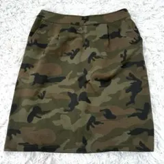 チョコラフィネローブ　カモフラ　迷彩　ミニスカート　ポケット