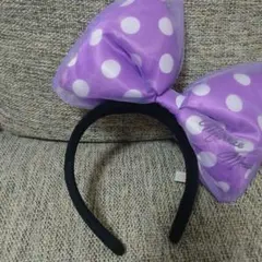ディズニー　ミニーマウスカチューシャ
