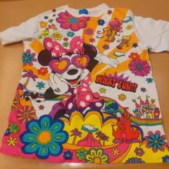 ミニーマウス カラフル Tシャツ 半袖