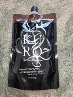 KURO クリームシャンプー ナチュラルブラック 400g 1袋 - メルカリ