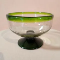 T80 昭和レトロ コンポートガラス鉢 アンティーク - メルカリ