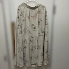 花柄フレアスカート ク