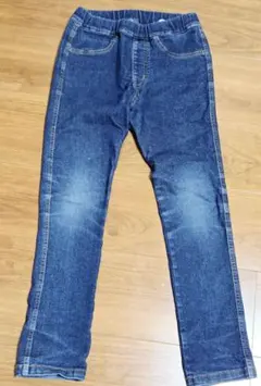 ダークブルー デニムパンツ 130cm