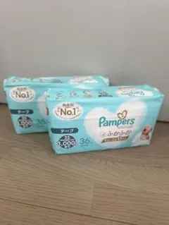 Pampers ふかふか 3S 36枚入り　２パック