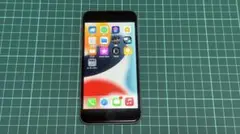 バッテリー100% iPhone 6s SpaceGray 32GB SIMフリ