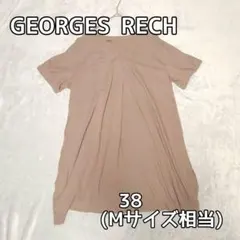 ジョルジュレッシュ 38 M チュニック オパール加工 エスニック 茶 ブラウンのサムネイル