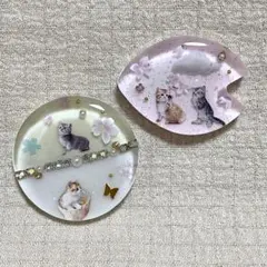 1336」レジンヘアゴム ポニーフック ブローチ マグネット - メルカリ