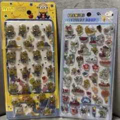 ミニオン スヌーピー ボンボンドロップシール まとめ売り JEWELRYDROP