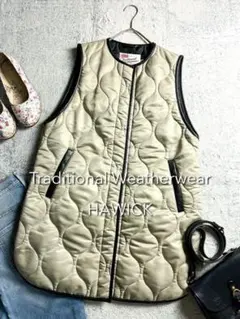 【TRADITIONAL WEATHERWEAR】別注HAWICK ロングベストのサムネイル