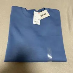 【新品未使用】ユニクロ C オーバーサイズ スウェットシャツ L ブルー