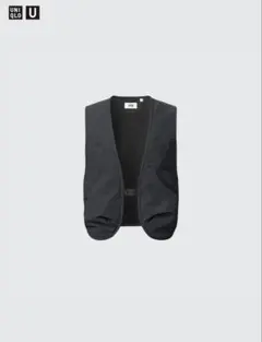 UNIQLO U ユーティリティベスト ブラック L