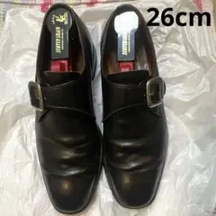 Alfred Sargent シングルモンク ストラップ ブラック 英国製のサムネイル