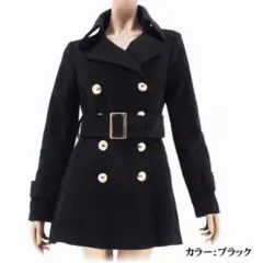 PinkMix バックル付き共ベルトトレンチコートのサムネイル