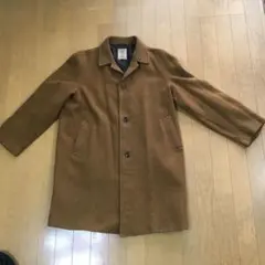 希少　日本製　ヴィンテージ ウール　ステンカラーコート