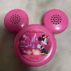 ミッキーマウス 東京ディズニーリゾート ミニスピーカー ピンク - メルカリ