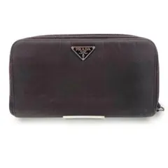PRADA ブラックナイロン 長財布