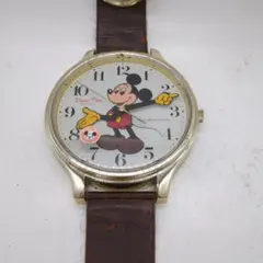 希少・当時物】ディズニータイム ミッキー デジタル時計 窓型 昭和