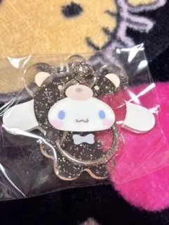 サンリオキャラクターズアクリルキーホルダー ラテクマバージョン シナモロール